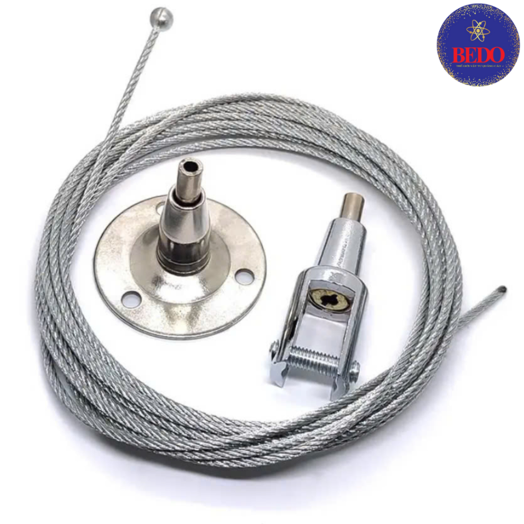Dây Kit Treo Biển BEDO Thép Inox Cao Cấp Treo Pano Hộp Đèn Bảng Hiệu Chuyên Nghiệp Bền Chắc