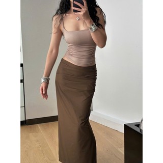 Áo dây nhún eo xếp li M028