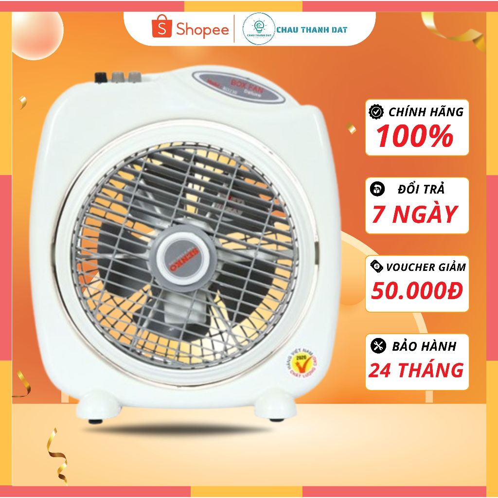 Quạt Hộp Mini SENKO BD230, 2 Mức Gió, Thiết Kế Nhỏ Gọn Để Bàn Học, Đảo ...