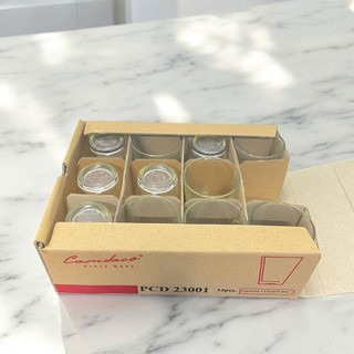 Bộ 12 Ly Thủy Tinh Uống Cà Phê 100ml 17TN - PCD23001 Cẩm Đạt