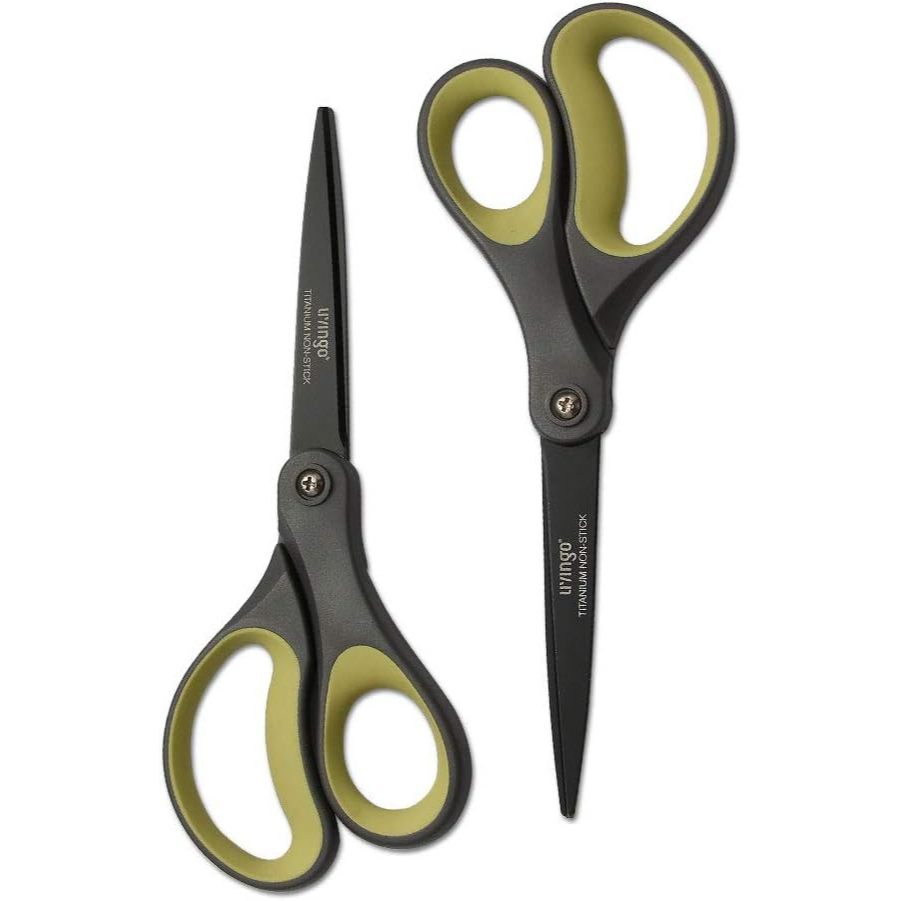 LIVINGO Kéo Titan 21cm / Bộ 2 Chống Dính / Chuyên Nghiệp