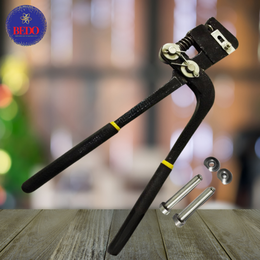Kìm Đục Lỗ BEDO Thép Cao Cấp 12 Inch Lỗ 4.2mm Bấm Nhôm Tôn Inox Bền Chắc Chuyên Nghiệp