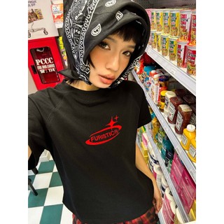 Áo Thun Nữ Baby Tee Kiểu Raglan / WOMEN-FURISTIC® BLING LOGO