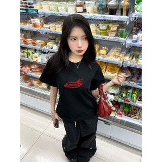 Áo Thun Nữ Baby Tee Kiểu Raglan / WOMEN-FURISTIC® BLING LOGO