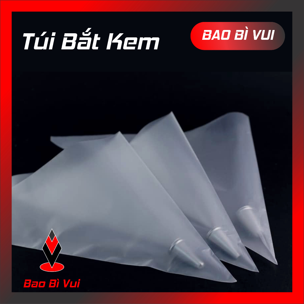 [ 1kg ]  Túi bắt kem  25x35- BAO BÌ VUI