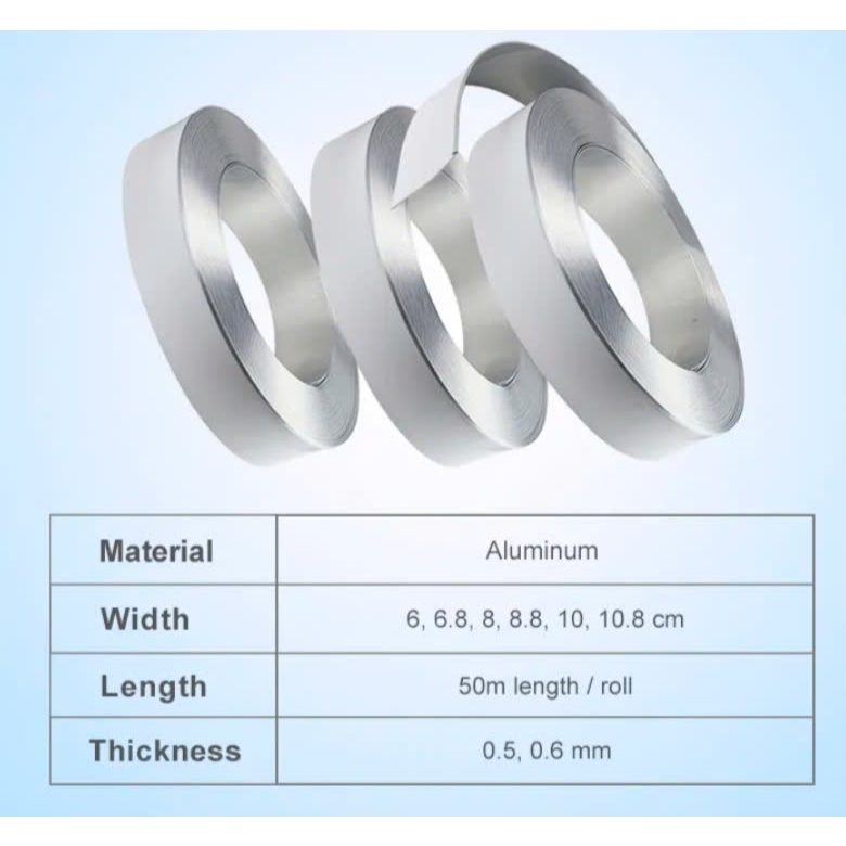 Gáy Nhôm Uốn Chữ Nổi BEDO Bạc Xước Có Gờ 0.6mm Cao 4cm 6cm 8cm 10cm Cuộn 50m Bền Đẹp