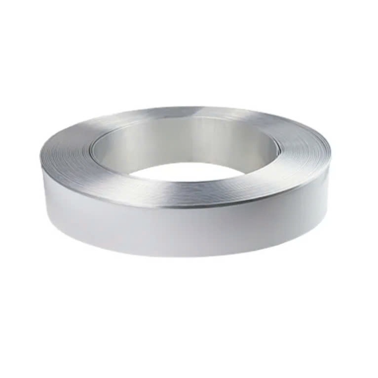 Gáy Nhôm Uốn Chữ Nổi BEDO Bạc Xước Có Gờ 0.6mm Cao 4cm 6cm 8cm 10cm Cuộn 50m Bền Đẹp