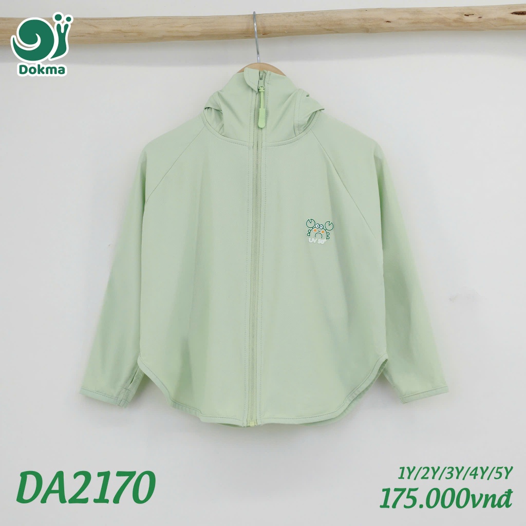 (10-19kg, 1-5Y) Áo Chống Nắng Cánh Dơi, Áo Choàng Xô Thời Trang Dokma DA2170 DS519