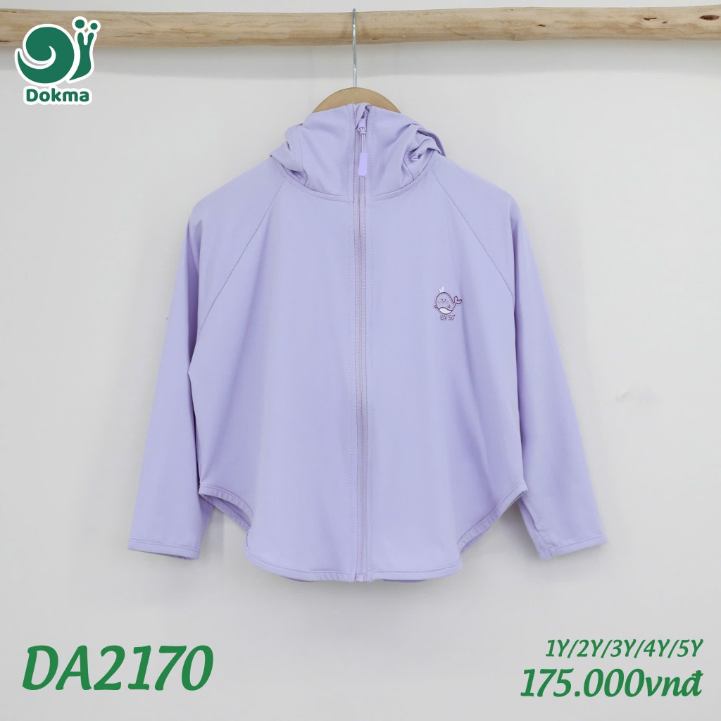 (10-19kg, 1-5Y) Áo Chống Nắng Cánh Dơi, Áo Choàng Xô Thời Trang Dokma DA2170 DS519