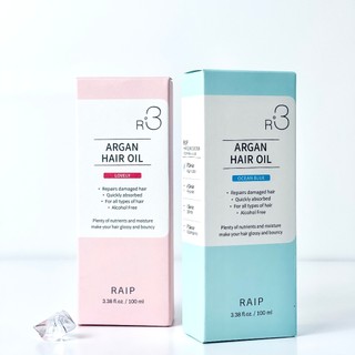 Tinh Dầu Dưỡng Tóc Suôn Mượt Raip R3 Argan Hair Oil 100ml