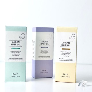 Tinh Dầu Dưỡng Tóc Suôn Mượt Raip R3 Argan Hair Oil 100ml