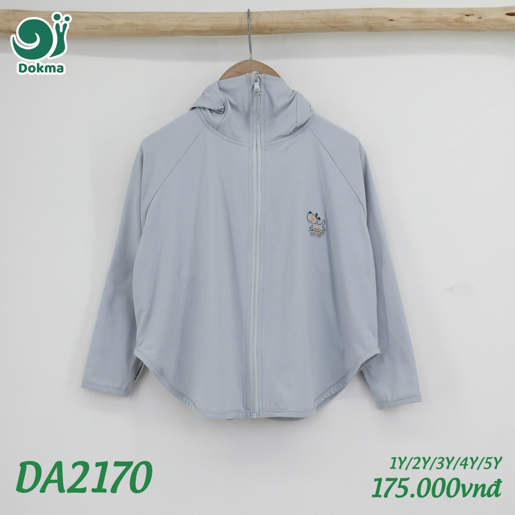 (10-19kg, 1-5Y) Áo Chống Nắng Cánh Dơi, Áo Choàng Xô Thời Trang Dokma DA2170 DS519