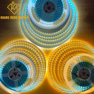 (Giá cả cuộn 10m)120 Led/mét Đèn LED dây dán 24V 2835 -trắng - vàng - trung tính, trang trí nội thất