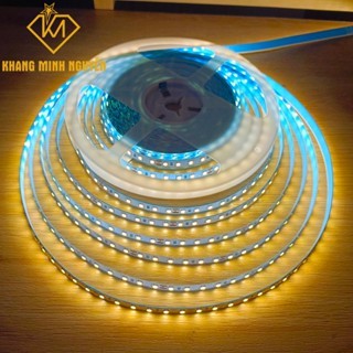 (Giá cả cuộn 10m)120 Led/mét Đèn LED dây dán 24V 2835 -trắng - vàng - trung tính, trang trí nội thất