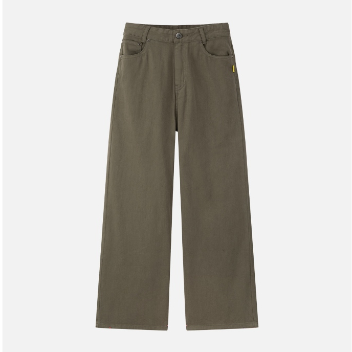 Quần Khaki BOO Dáng Rộng Dành Cho Nam Thêu Logo Infi 10