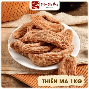Thiên ma củ 1kg, minh thiên ma nguyên củ, sấy khô, sạch, đẹp - Tiệm lãn ông