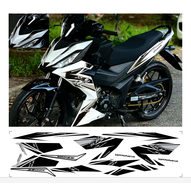 Tem rời WINNER X V1 cao cấp chất liệu in 3 lớp chống nước không phai màu nhãn dán decal
