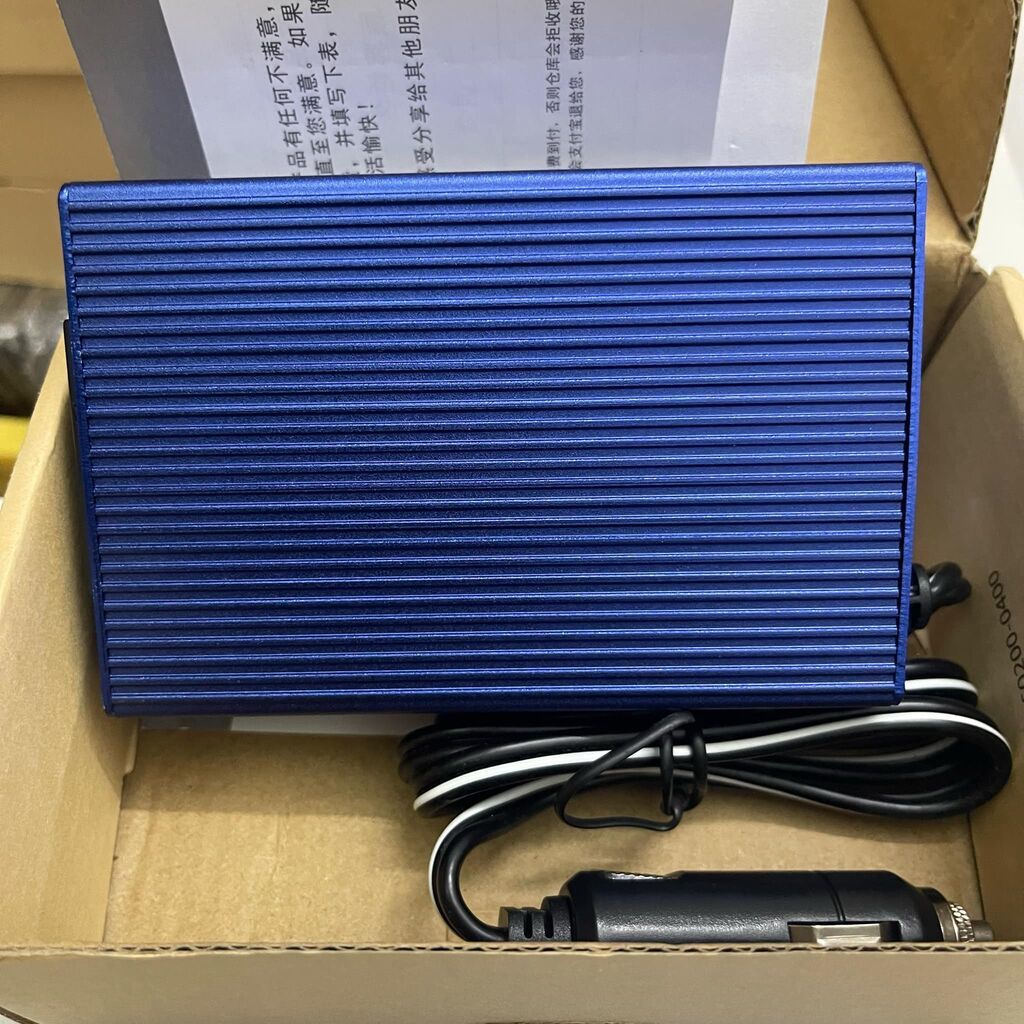 [ Cam kết chính hãng ] Ổ điện xe hơi 12V sang 220V BESTEK MRI2512BU (300W), vỏ kim loại chắc chắn