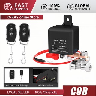 Công Tắc Điều Khiển Ắc Quy 12V 120A/200A, Cho Xe Hơi & Xe Tải, Chất Lượng Cao, Giá Tốt, Free Ship
