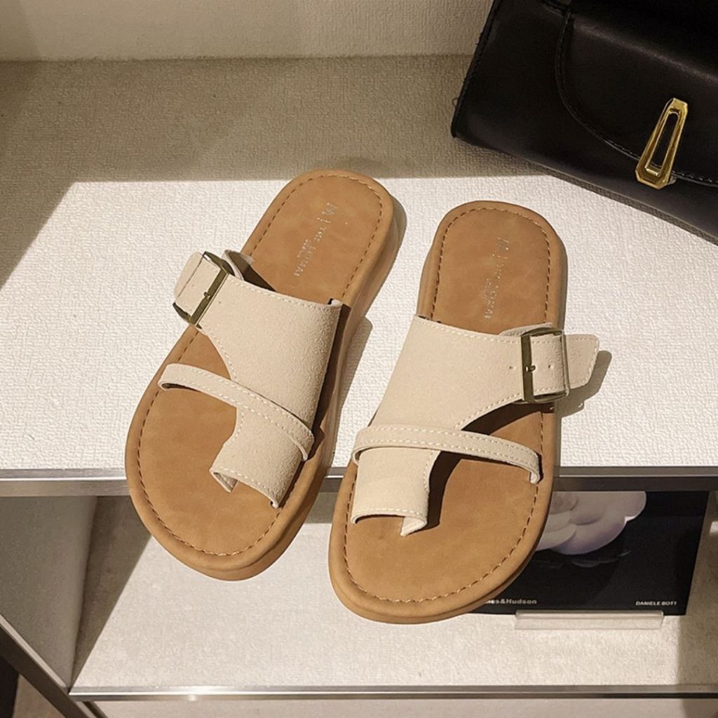 Dép Lê Nữ, Dép Lê Xỏ Ngón Nữ Quai Ngang Phù Hợp Mọi Outfit N24 || AnshoesDynasty