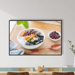 Tranh Canvas Treo Tường Quán Chè BH96 - Tranh Treo Trang Trí, Decor Quán, Nhà hàng Có Sẵn Khung Sắc Nét, Cao Cấp