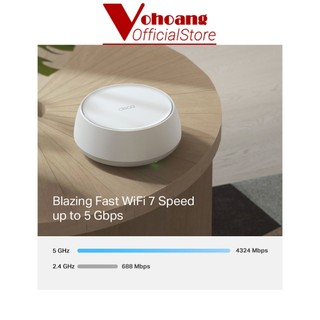 Hệ Thống Mesh WiFi 7 TP-Link Deco BE25 BE5000 Siêu Tốc Độ SmartHome 4K Streaming AI