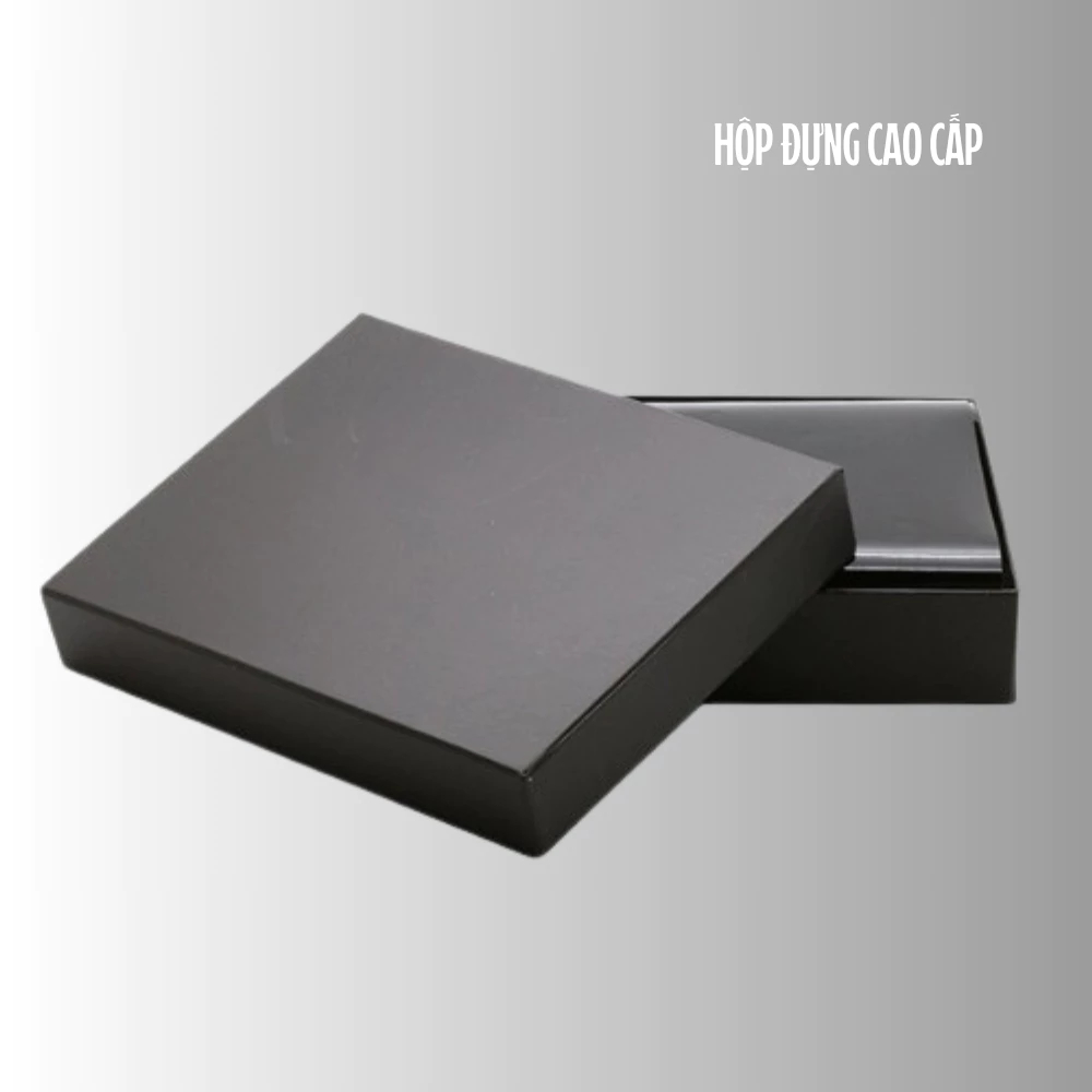 Ví Da Bò Thật 100% Dáng Ngang LT01, Nhiều Ngăn Tiện Dụng, Tặng Kèm Hộp, Nhỏ Gọn Dễ Mang