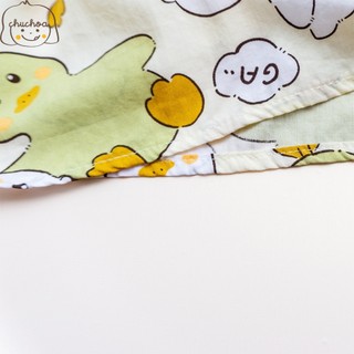 Váy Lanh bé gái, Đầm Lanh bé gái sát nách dáng suông ChuChoaKids [VBC26]