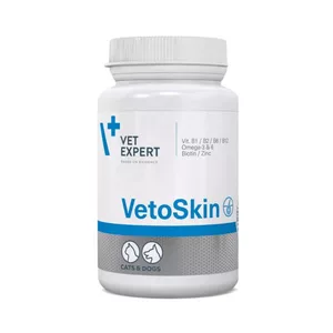 Viên hỗ trợ về lông da cho chó mèo Vet Expert VetoSkin Pet Love Premium