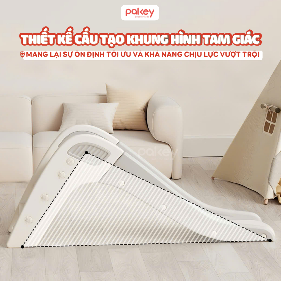 [MỚI ] Cầu Trượt Cho Bé Có Vân Chống Trượt, Cầu Trượt Phi Hành Gia Mẫu Mới Trọng Tải Đến 40Kg An Toàn Cho Bé