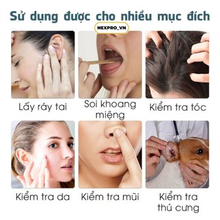 Lấy ráy tai có camera , bộ lấy ráy tai nội soi thông minh - lấy ráy tai có đèn cho bé , người lớn -bảo hành 6 tháng