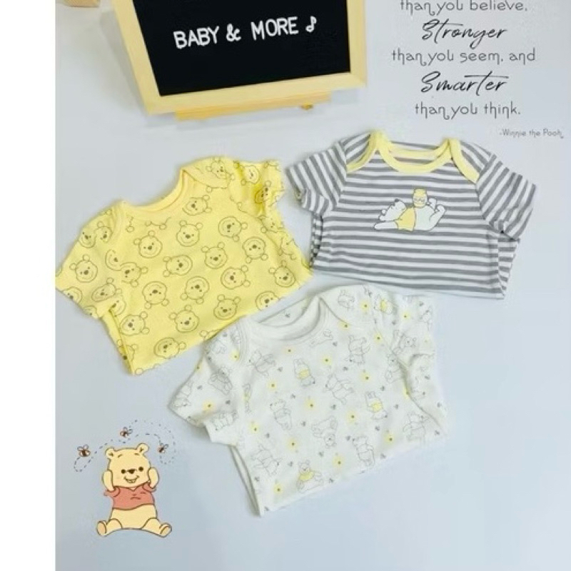[MD210] Body suit gấu Pooh và chuột mickey cho bé trai