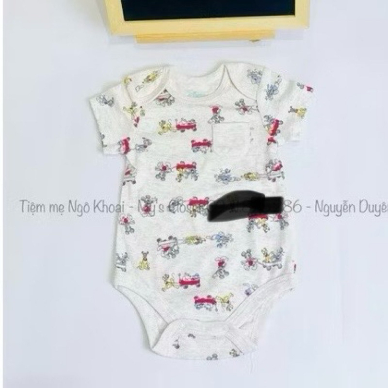 [MD210] Body suit gấu Pooh và chuột mickey cho bé trai