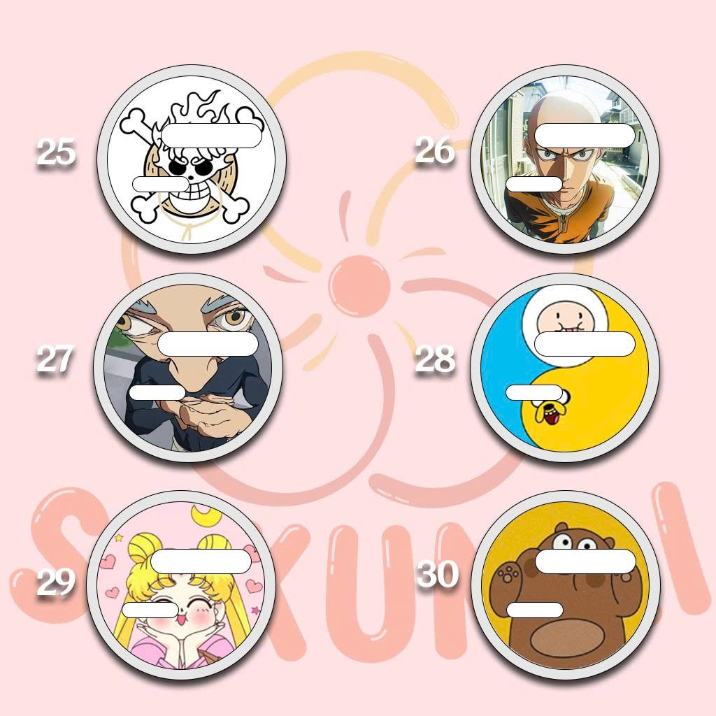 Đế Standee, Đế Tròn Acrylic Custom In Theo Yêu Cầu In Trong Suốt Nhiều Hình Dáng Cho Mô Hình Để Bàn Standee - SakuMai