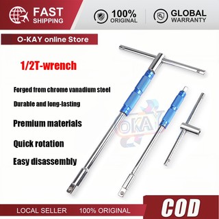 Cờ lê chữ T, Thanh mở rộng cán dài 1/2 inch, Kết nối đa năng, Tiện dụng cho mọi công việc, Đảm bảo chất lượng