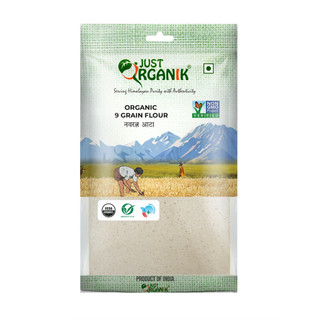 Bột Ngũ Cốc 9 Loại Hạt Dinh Dưỡng Hữu Cơ Just Organik giúp Lợi Sữa Sau Sinh Người Ăn Kiêng