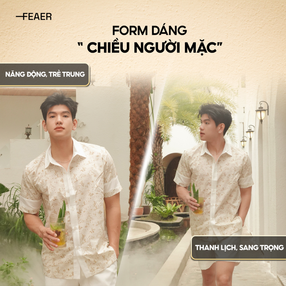 Áo sơ mi nam Buckaroo tay ngắn, vải lụa chéo mát mẻ, không xù, họa tiết cao bồi in chuyển nhiệt cao cấp, bền màu -FEAER