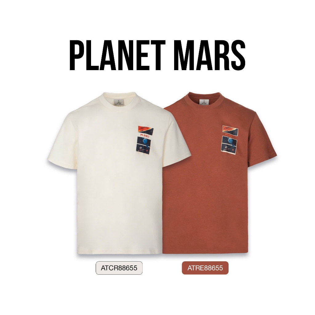 Áo thun,áo phông nam Planet Mars Old Sailor - Cotton dày dặn,co dãn ...