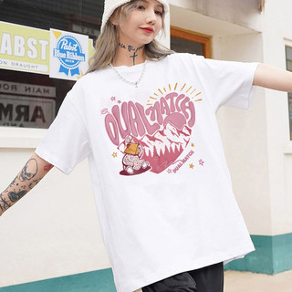 Kawaii Hình Hoạt Hình Nữ Áo Hip Hop Dạo Phố Áo In Hình Gấu Nữ Tay Ngắn Thời Trang Mùa Hè 2022 Áo Thun Nữ