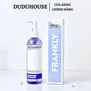 (Hàng Công TY) Dầu Tẩy Trang Frankly Deep Cleansing Oil Làm Sạch Mụn Ẩn, Da Sáng Mịn 200ml Duduhouse