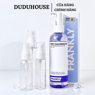 (Hàng Công TY) Dầu Tẩy Trang Frankly Deep Cleansing Oil Làm Sạch Mụn Ẩn, Da Sáng Mịn 200ml Duduhouse