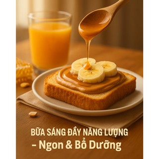 Bơ Đậu Phộng Mật Ong WayOf - Mật Ong Thật Ngọt Tự Nhiên - Eat Clean