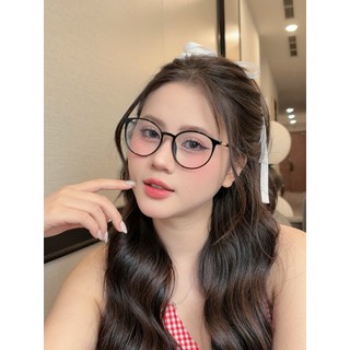 [BACK TO SCHOOL] Gọng kính mắt thời trang nam nữ ANNA dáng tròn cá tính chất liệu nhựa dẻo 513