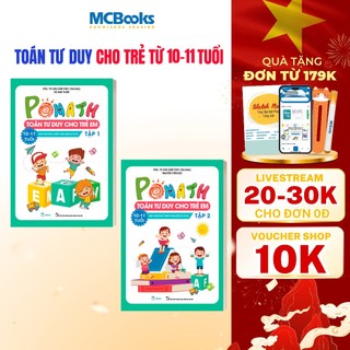 Sách - Pomath Toán tư duy cho trẻ em 10 - 11 tuổi