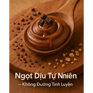 Bơ Cacao Đậu Phộng Ms. Hoi An - Không Đường Tinh Luyện - Ngọt Tự Nhiên Eat Clean