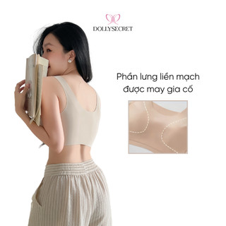 Áo Không Gọng Nâng Đẩy Tự Nhiên DOLLY SECRET Áo Ngực Tàng Hình Nâng Ngực Thoáng Khí A59