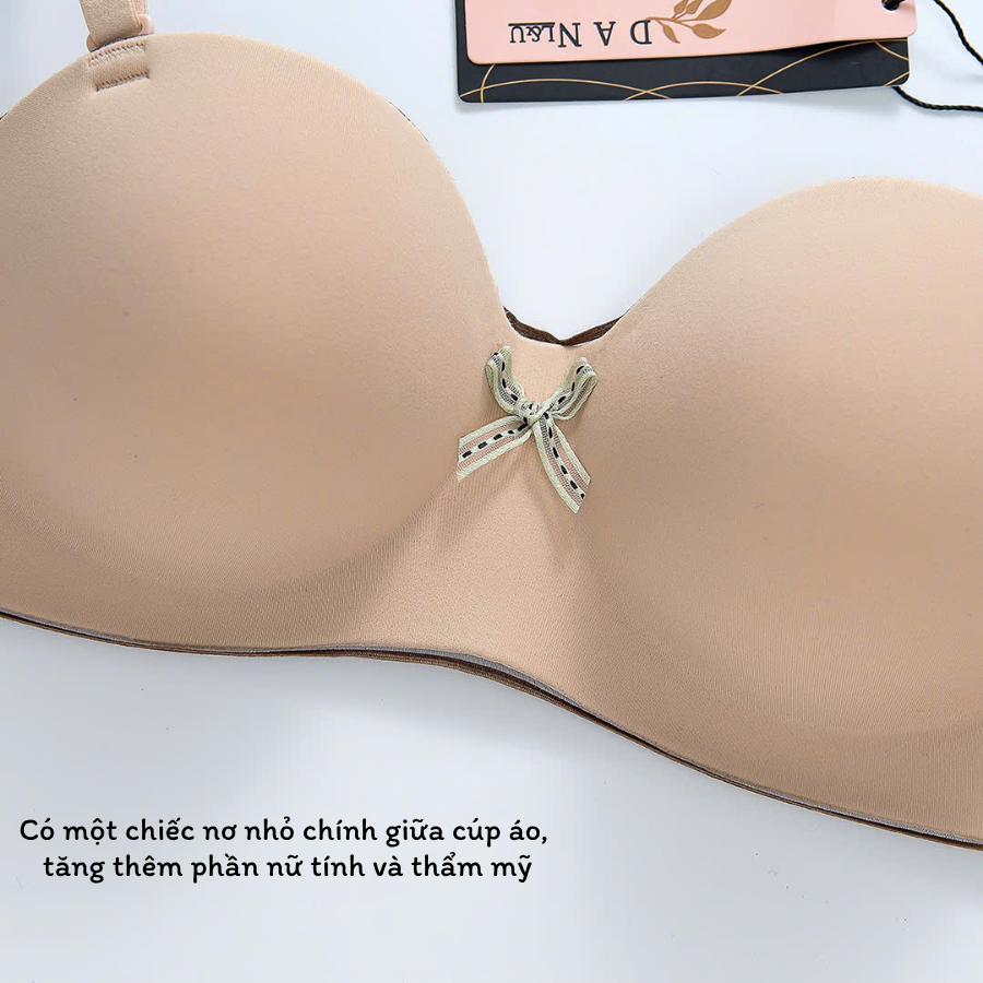 Áo Ngực Đúc Su Không Gọng Nâng Ngực 3 Cm Mềm Mại DORIS A65