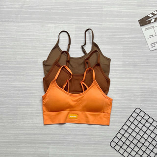 Áo Thể Thao gym nữ Botee dệt kim 2 dây thấm hút co giãn nâng đỡ tốt (Mã 3 màu)