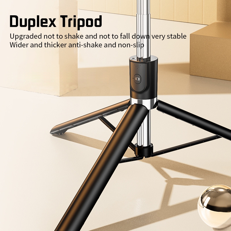 Gậy Chụp Ảnh Selfie R1-L Kèm Remote Kiêm Tripod Giá Đỡ Điện Thoại 3 Chân Có  Đèn Led Trợ Sáng | Shopee Việt Nam
