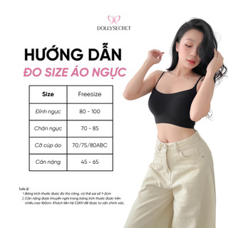 Áo Lót Mùa Hè ZERO FEELING Dây Mảnh Tàng Hình DOLLY SECRET Áo Bra Không Viền dây 0.5mm Không Mắc Cài A60